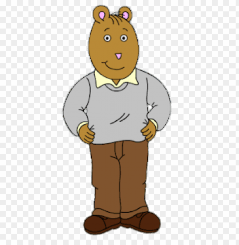 Arthur Character Alan The Brain Powers Clipart Png Photo - 66250