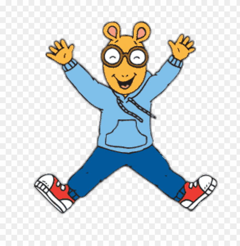Arthur Jumping In The Air Clipart Png Photo - 66252