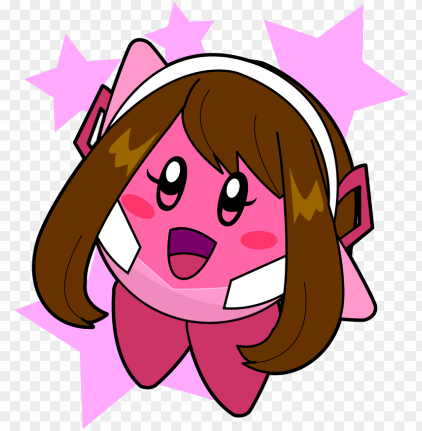 artworkochako kirby drawi PNG transparent with Clear Background ID 434249