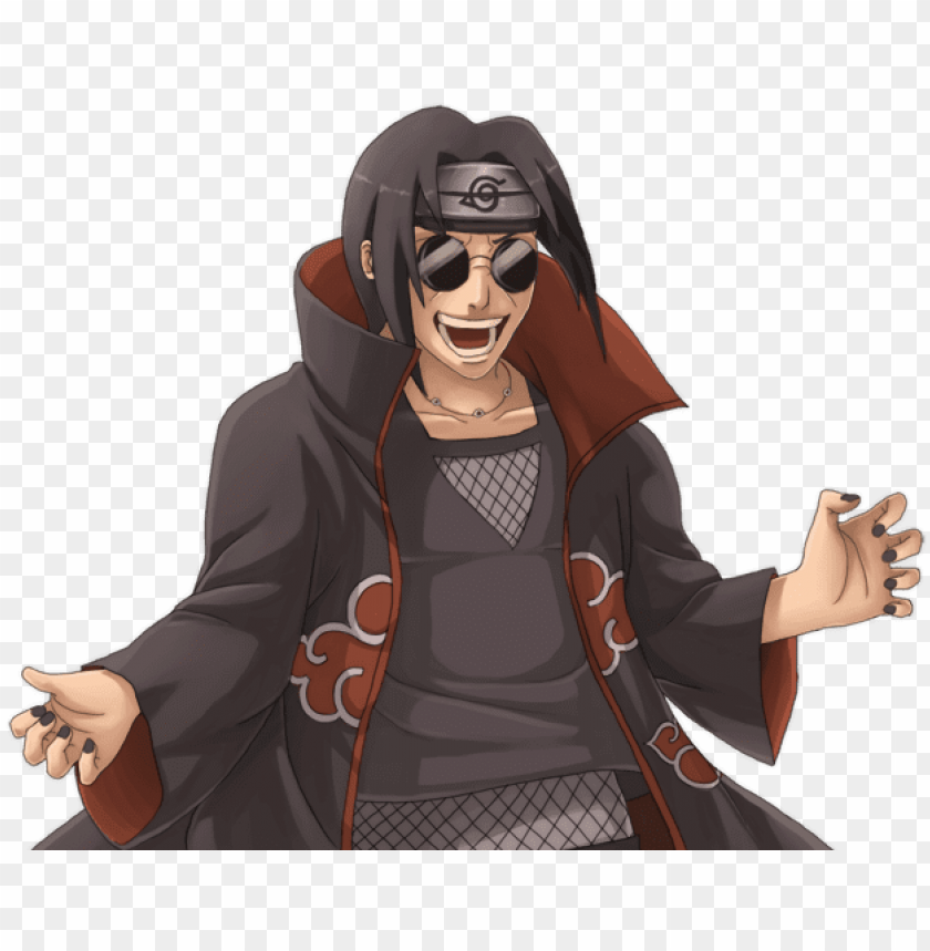 Aruto Itachi Sharingan Crazy Anime Akatsuki - Itachi Funny PNG Transparent Background