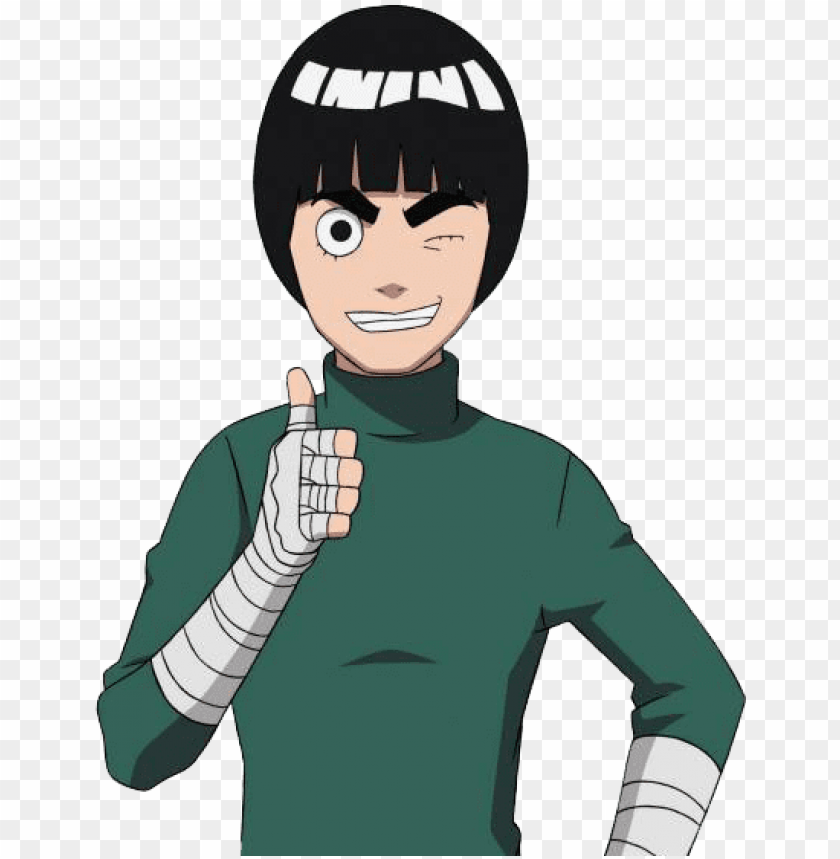 aruto rock lee png clip royalty free - rock lee naruto PNG image with transparent background@toppng.com
