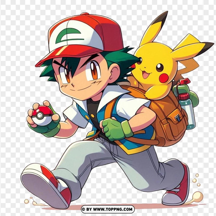 Pokémon,Ash Ketchum,Pokémon Trainer,cartoon, colorful, game, design