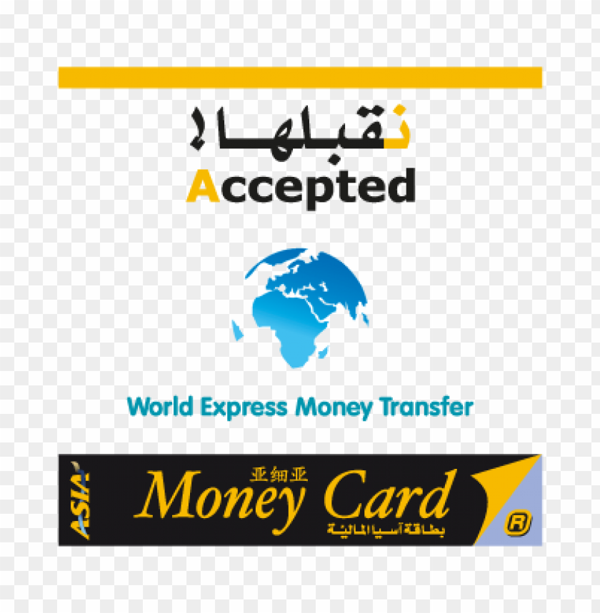  asiacard world express money transfer vector logo - 462255