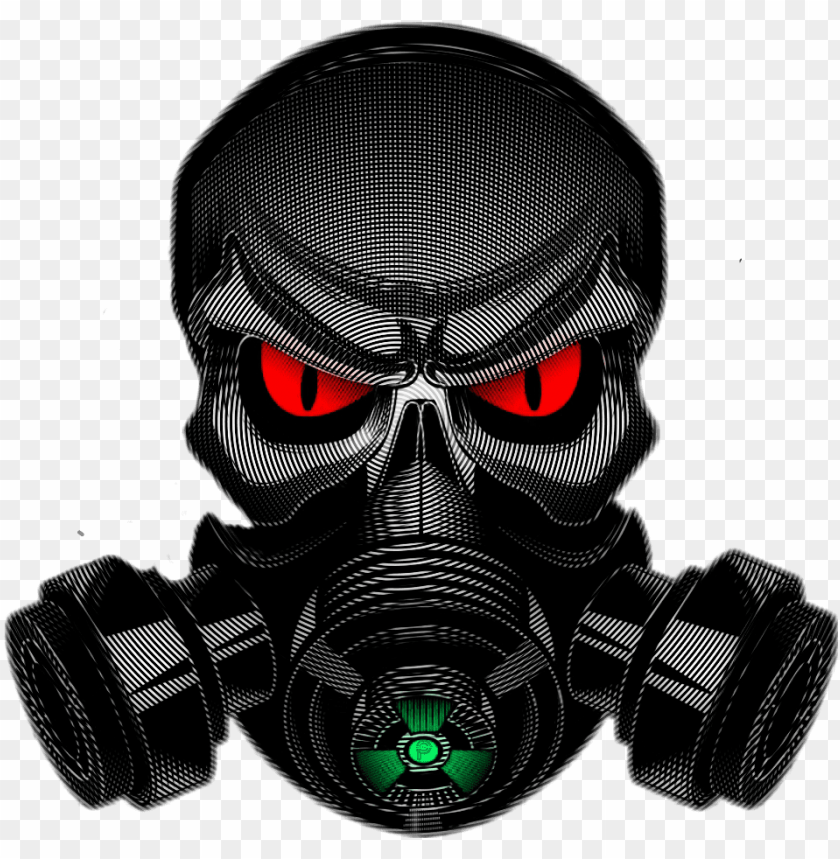 Asmask Skullface Skull Myartwork2018 Myartwork Skullhe - Skull Gas Mask Logo PNG Transparent With Clear Background ID 212554