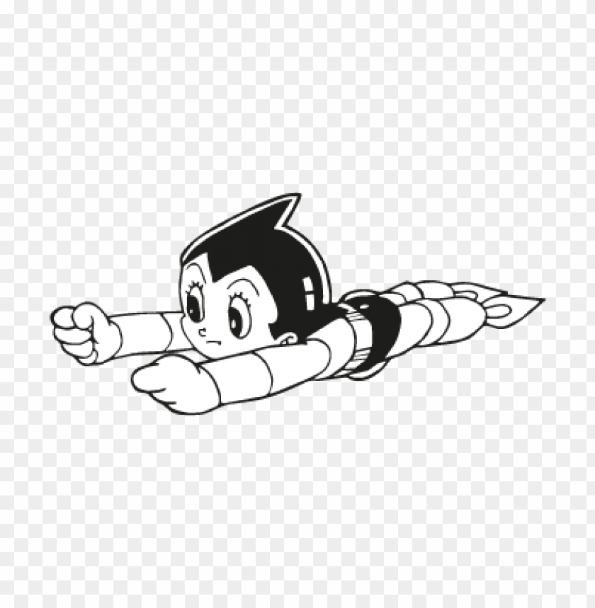 Download Astro Boy Black Vector Download Free Toppng