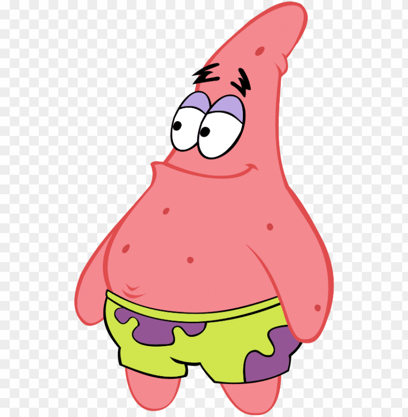atrick star photo png black and white library patrick star season 1 PNG transparent with Clear Background ID 184051