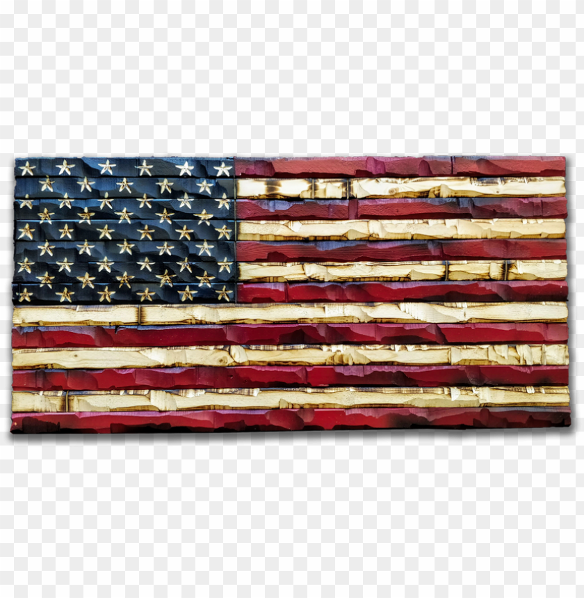 patriotic, tree, lines, wooden, sky, plank, frame