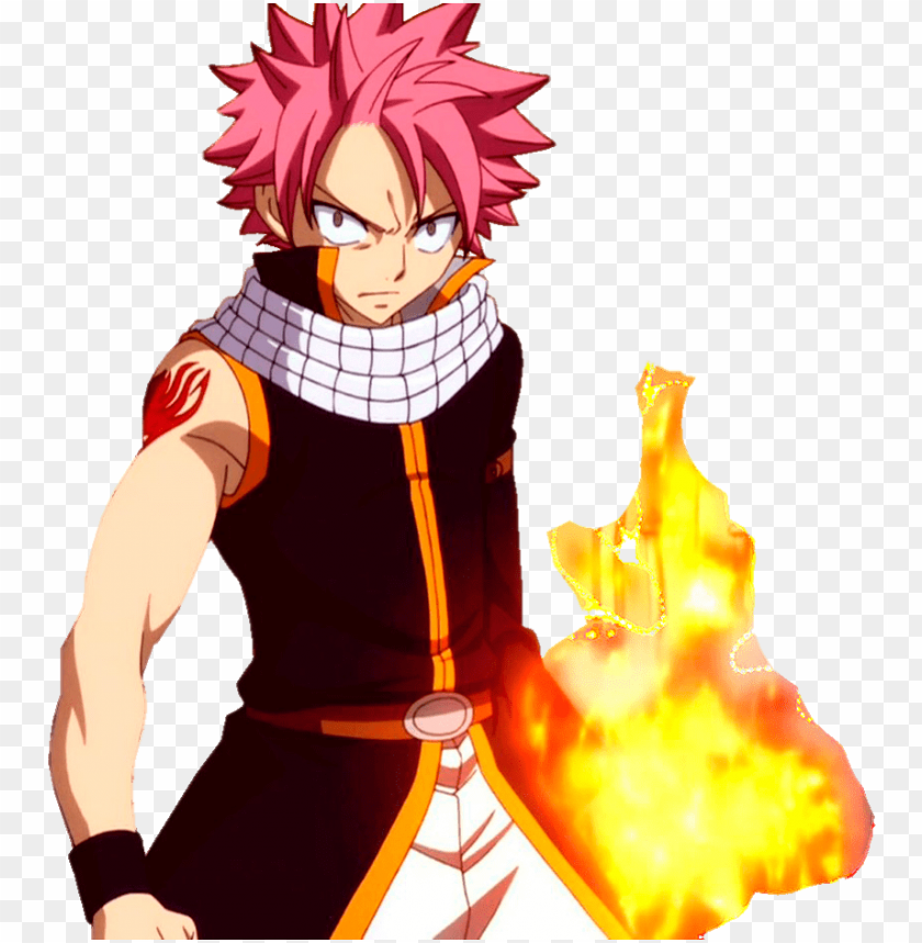 Atsu Render Fairy Tail Natsu Anime Png Image With Transparent Background Toppng