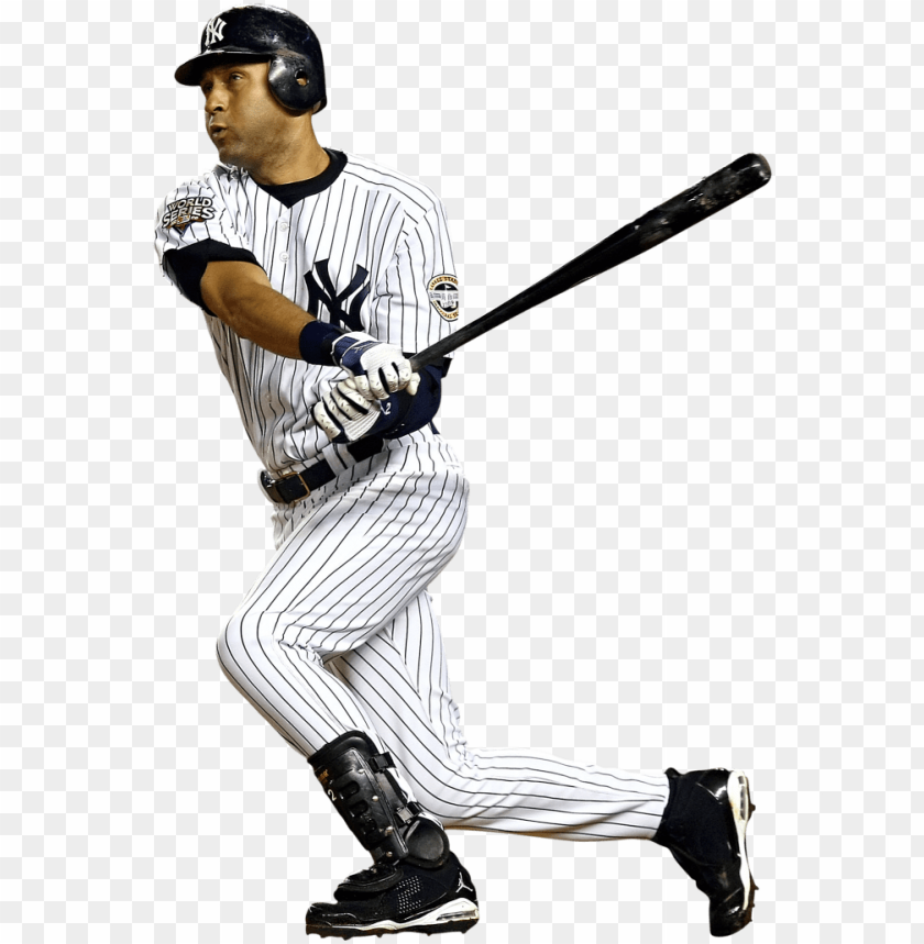Attachment 598405attachment 598406attachment Mlb Derek Jeter New York Yankees Junior Fathead PNG Image With Transparent Background@toppng.com
