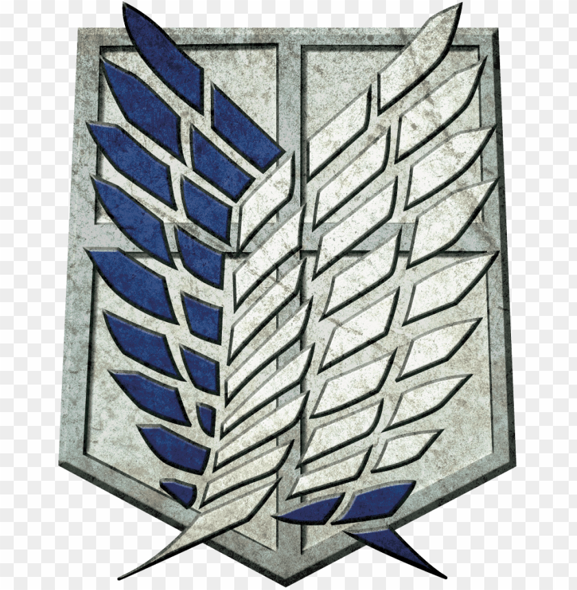 attack on titan survey corps logo by king of craziness attack on titan logo PNG transparent with Clear Background ID 200714