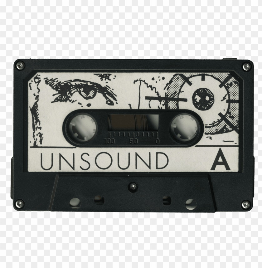 Transparent Background PNG of audio cassette - Image ID 22420