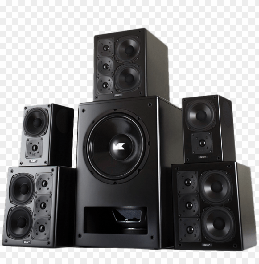 Clear audio speaker home theater PNG Image Background ID 10507