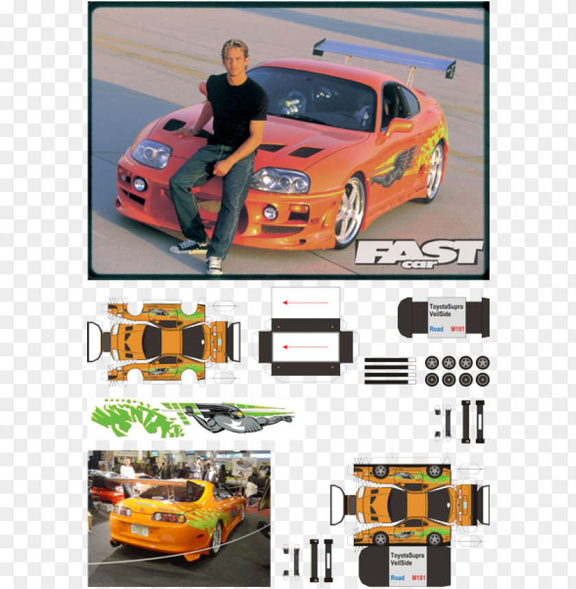 Aul Walker Set Cars - Poze 2 Fast 2 Furious PNG Transparent With Clear Background ID 267394