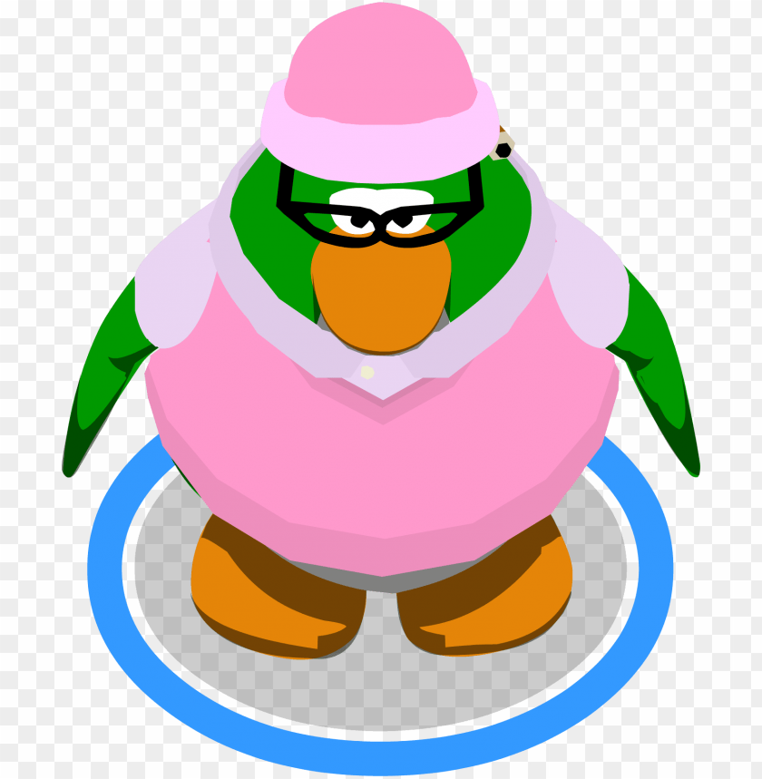 Aunt Arctic Sprite Club Penguin Aunt Arctic In Game Png Image