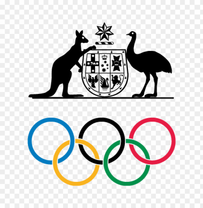  australian olympic committee vector logo download free - 462471