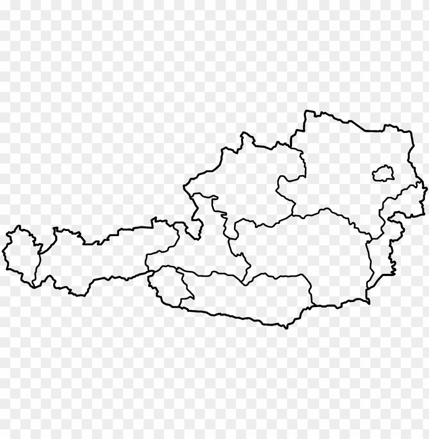 Free download | HD PNG austria states blank österreich karte