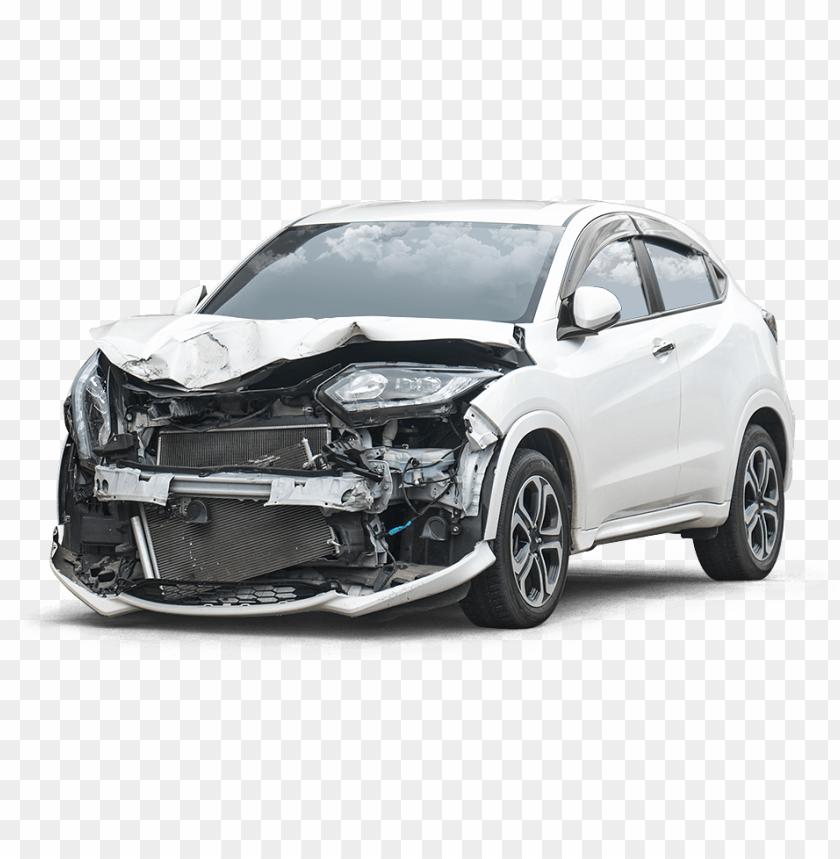 30+ Car front smashed clipart png