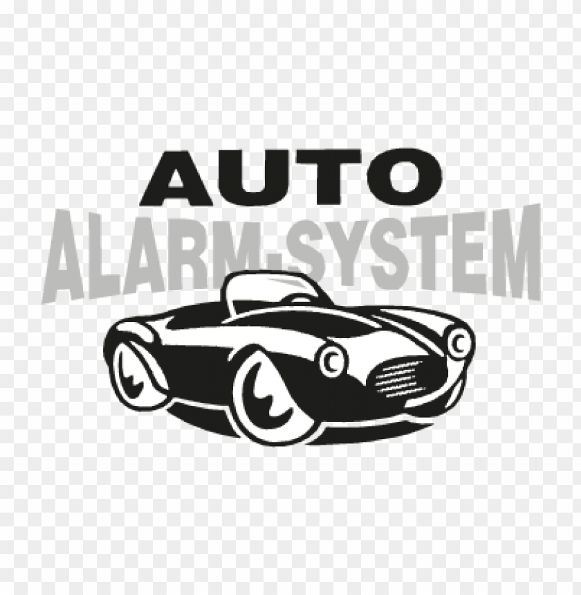  auto alarm system vector logo free download - 462257