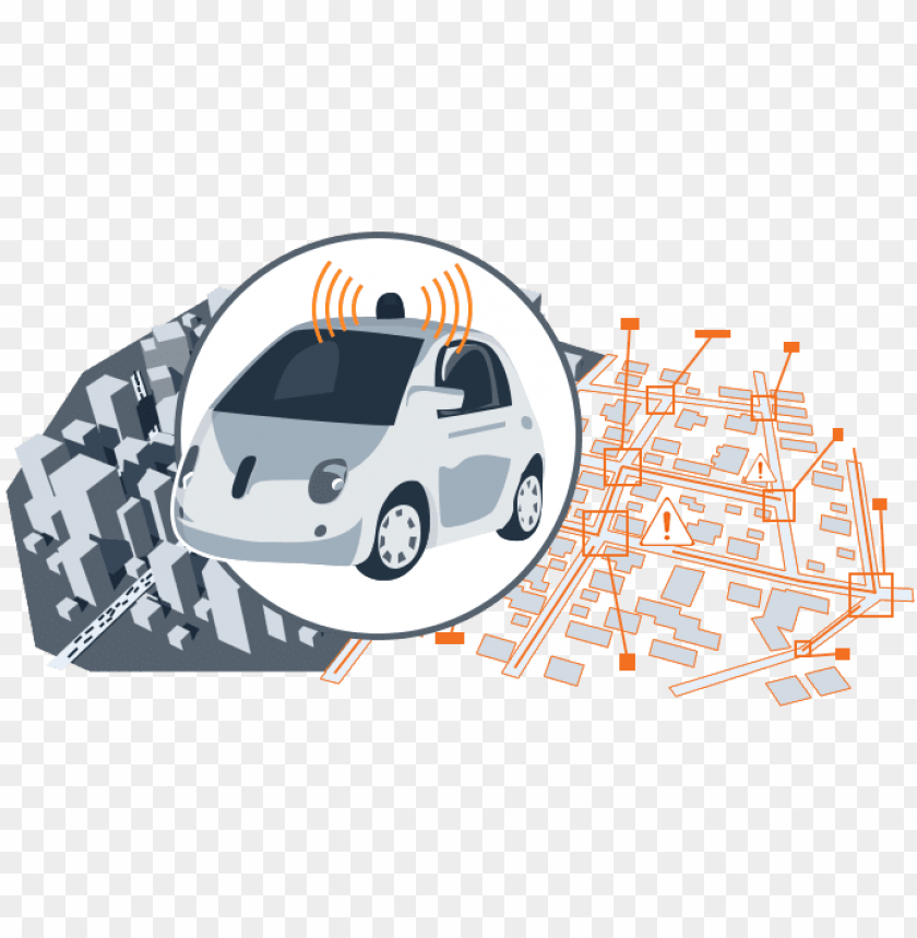 Autonomous Driving Autonomous Vehicle Png Image With Transparent