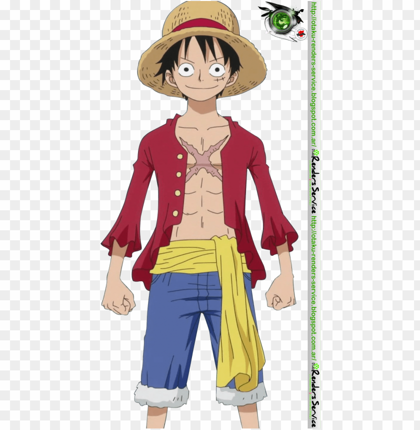 one piece sticker ai generative luffy 33663264 PNG