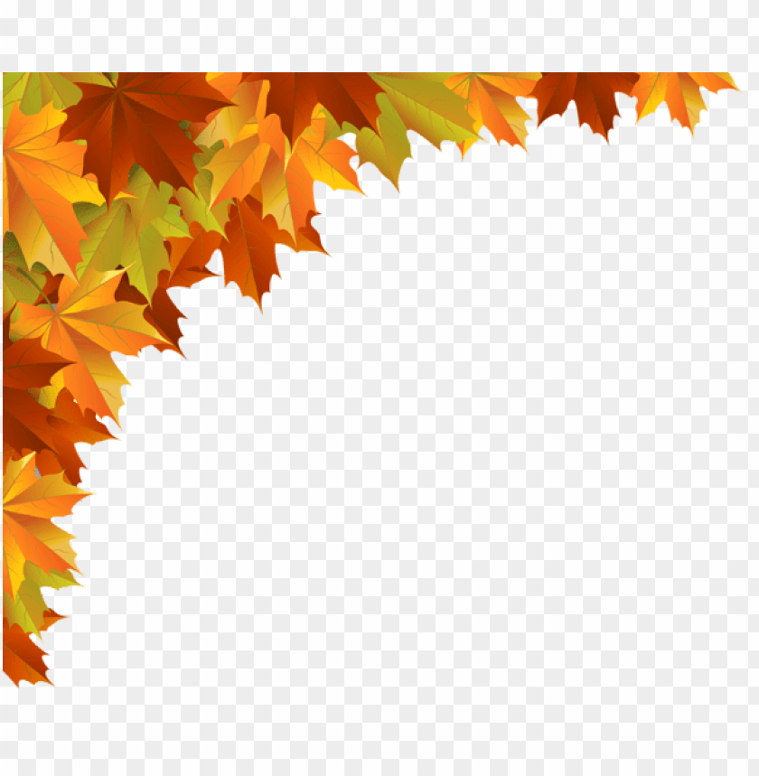 Autumn Corner Clipart Png Photo - 56211 | TOPpng