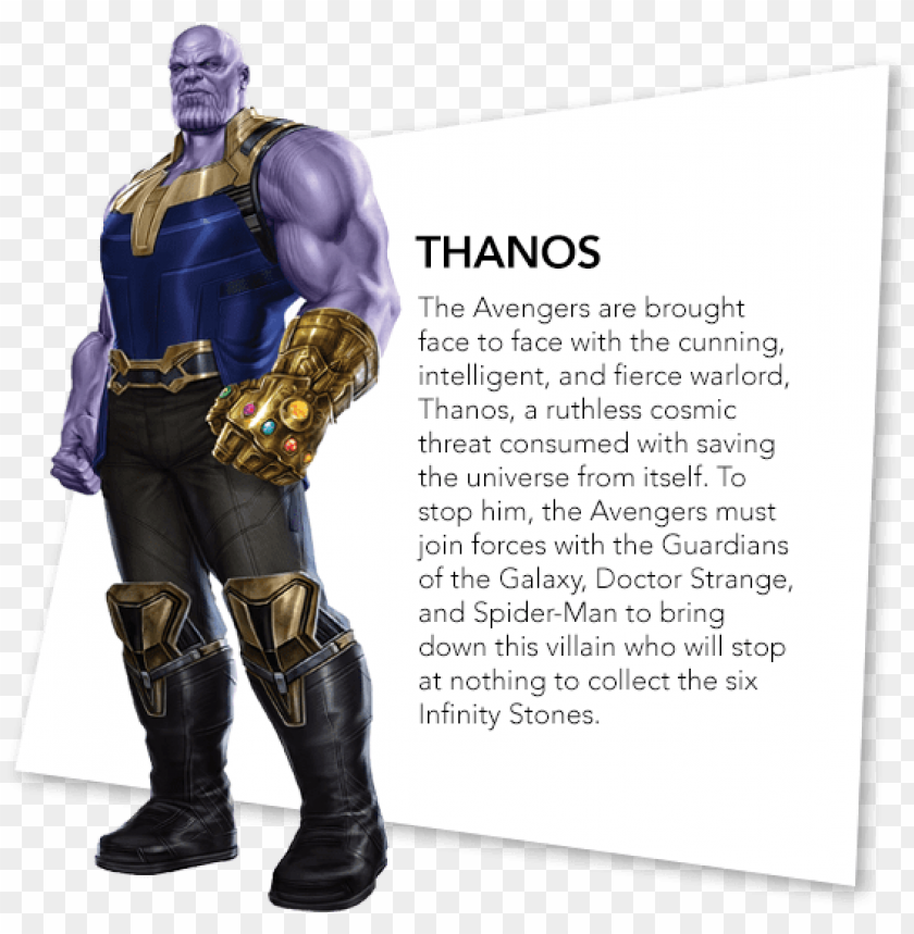 Avengers Infinity War Personajes Thanos Png Image With Transparent