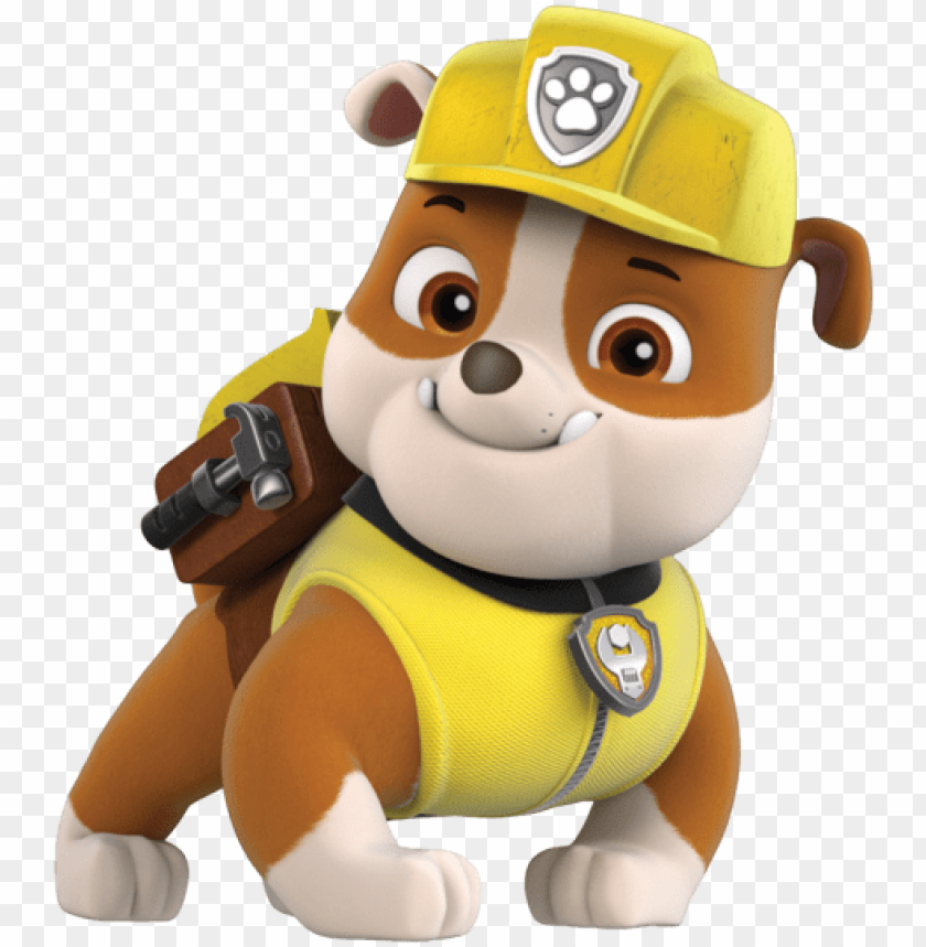 Toppe Termoadesive Paw Patrol - Chase, Marshall, Rubble - Patch Ricamate Per Abbigliamento