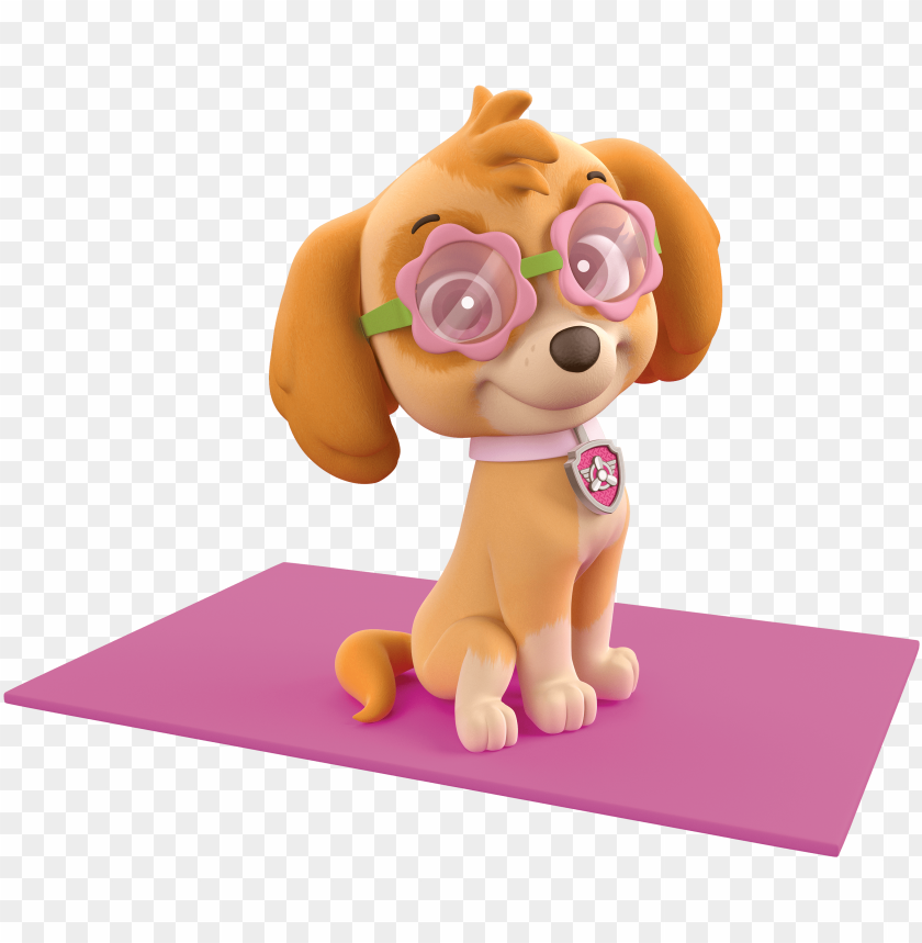 Aw Patrol Skye Summer Sunglasses - Paw Patrol Ready To Relax Beach Towel PNG Transparent Background