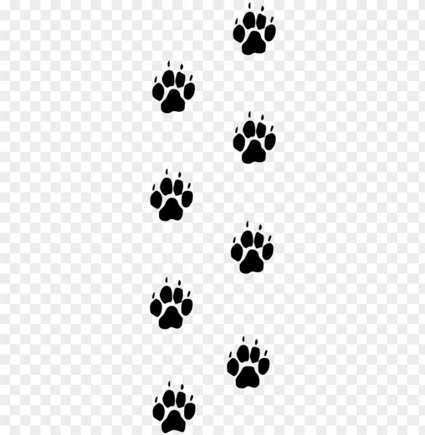 aw print trail png wolf paw prints PNG transparent with Clear Background ID 180867