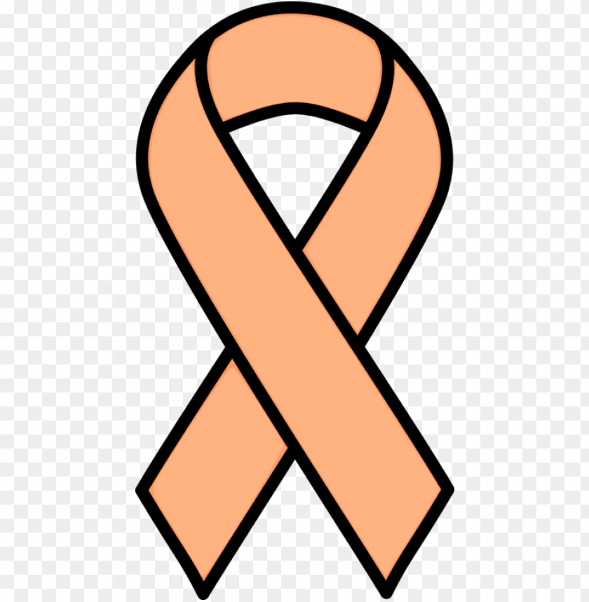 awareness ribbon breast cancer awareness pink ribbon - uterine cancer ribbo PNG image with transparent background@toppng.com