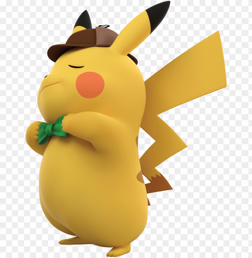 Aww Detective Pikachu Bowtie Png Image With Transparent Background Toppng - detective pikachu roblox