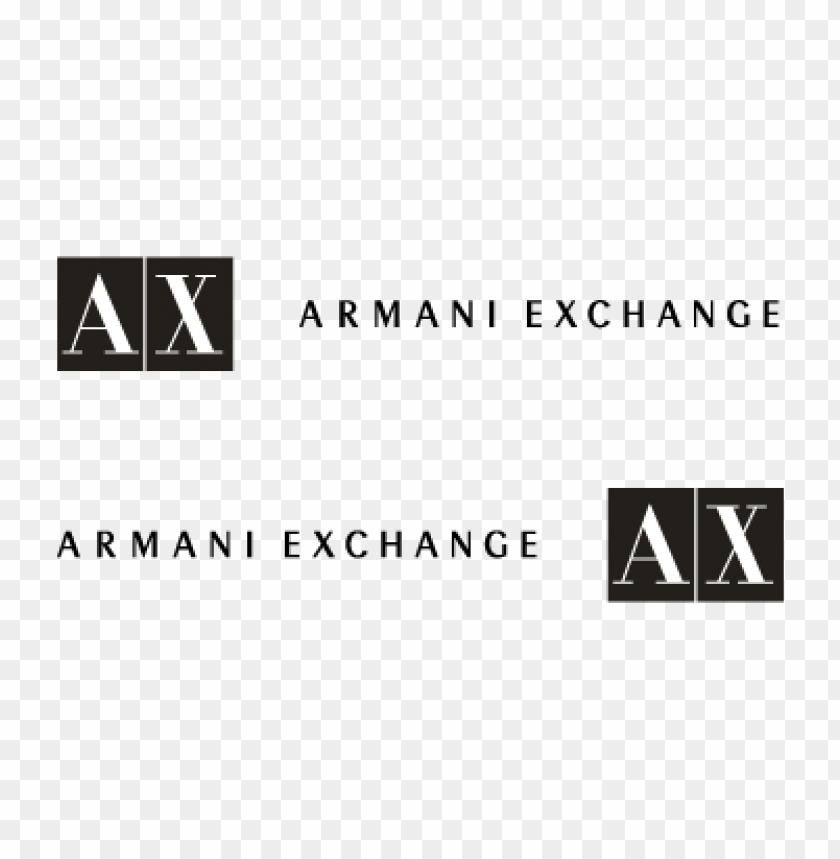 armani exchange logo