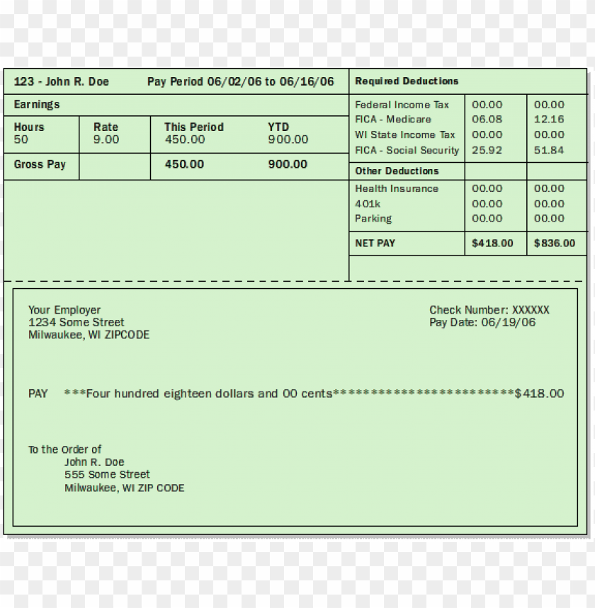Excel Paycheck Template from toppng.com