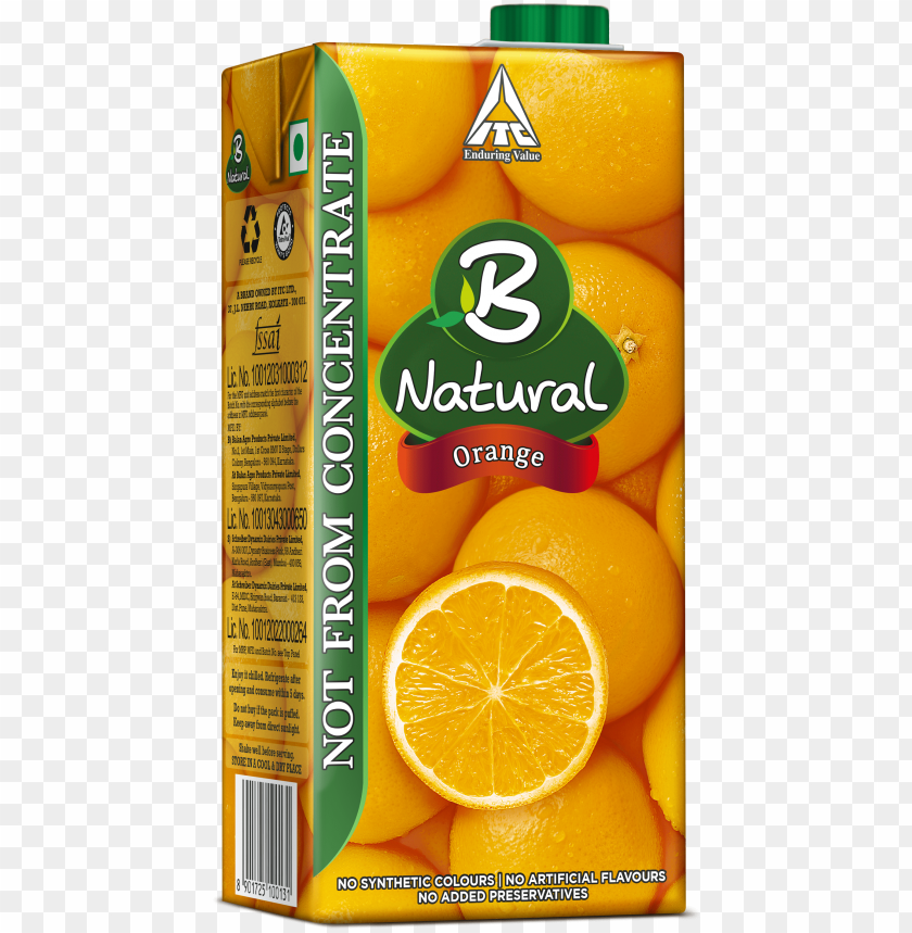 b natural orange drinks b natural juice mango magic 1 l carto PNG transparent with Clear Background ID 275889