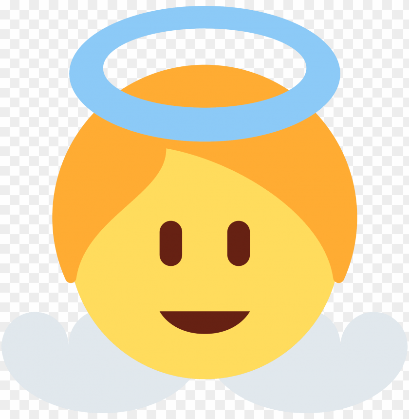 Baby Angel - Angel Girl Emoji PNG Image With Transparent Background