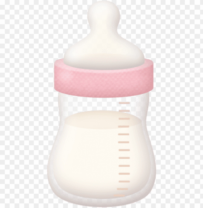 free PNG baby bottle clipart, baby bottle clip art, milk clip - pink baby bottle clip art PNG image with transparent background PNG images transparent