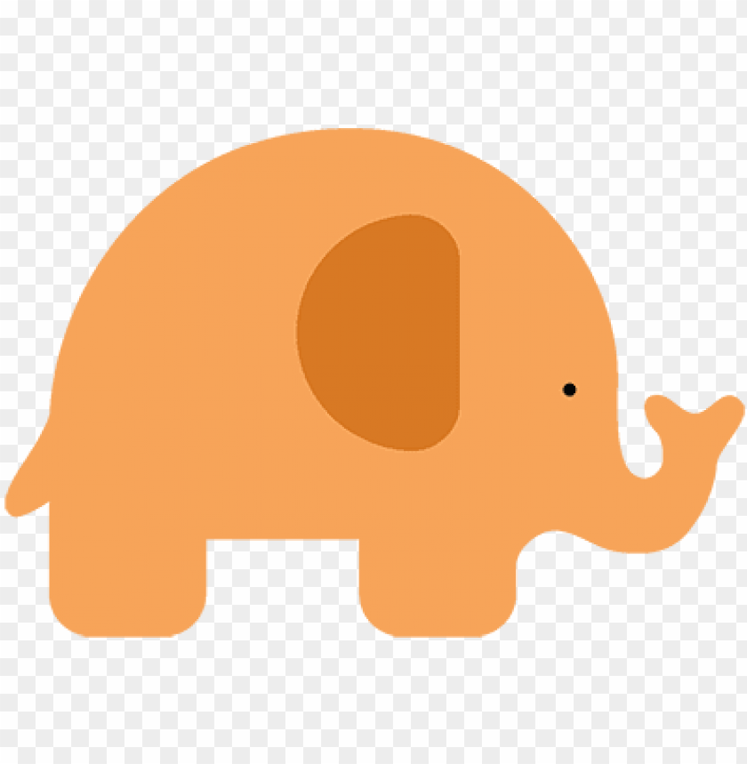 Download Baby Elephant Silhouette Png Image With Transparent Background Toppng