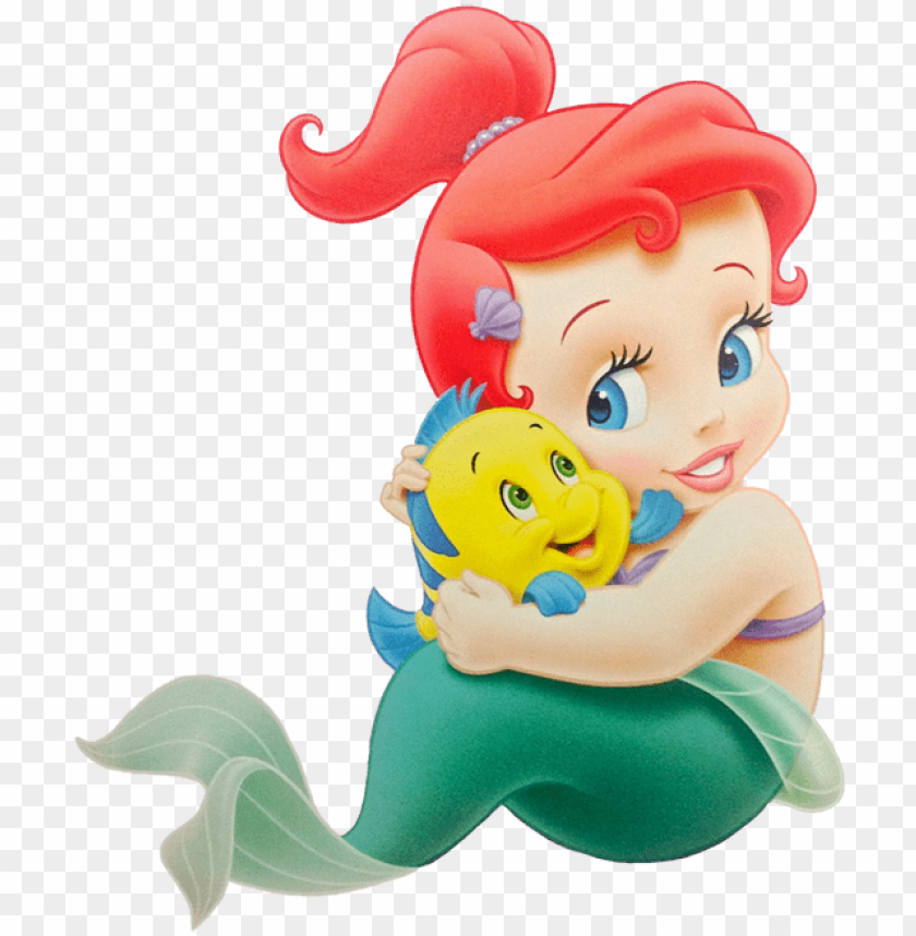 Download Baby Little Mermaid Png Image With Transparent Background Toppng