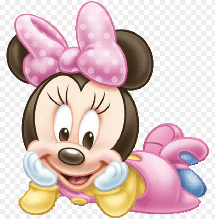 Baby Minnie Mouse 1st Birthday Clipart Download Minnie Bebe Png Image With Transparent Background Toppng