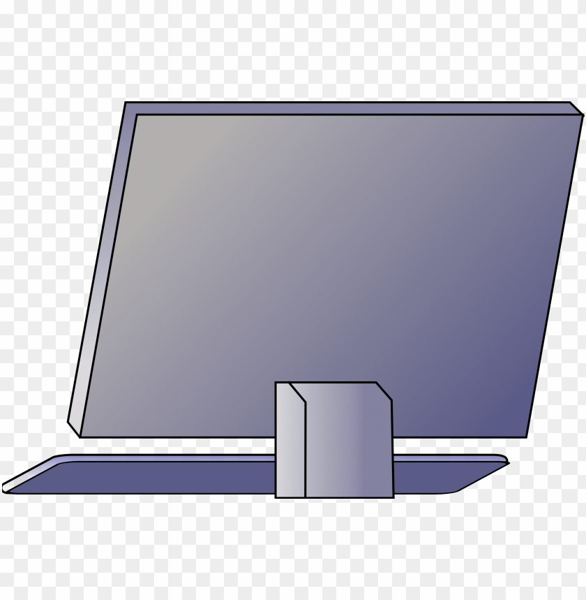 back big image png back of a computer monitor PNG transparent with Clear Background ID 212616