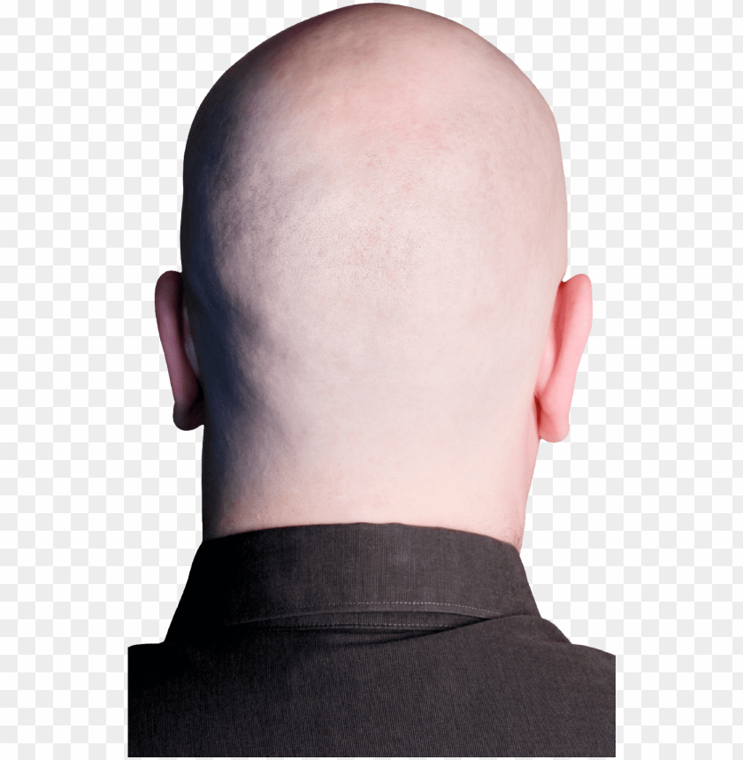 Back Of Head Png Back Of Bald Head Transparent PNG Image With Transparent Background