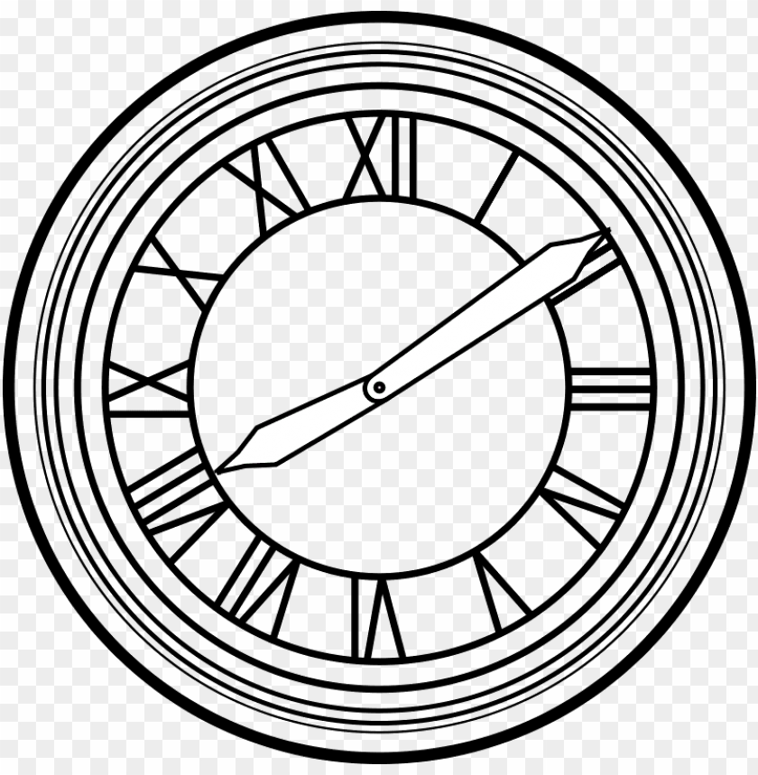 back to the future clock face PNG transparent with Clear Background ID 83515
