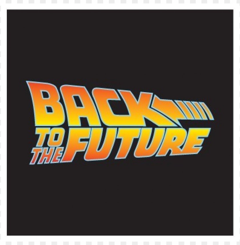  back to the future logo vector free - 468720