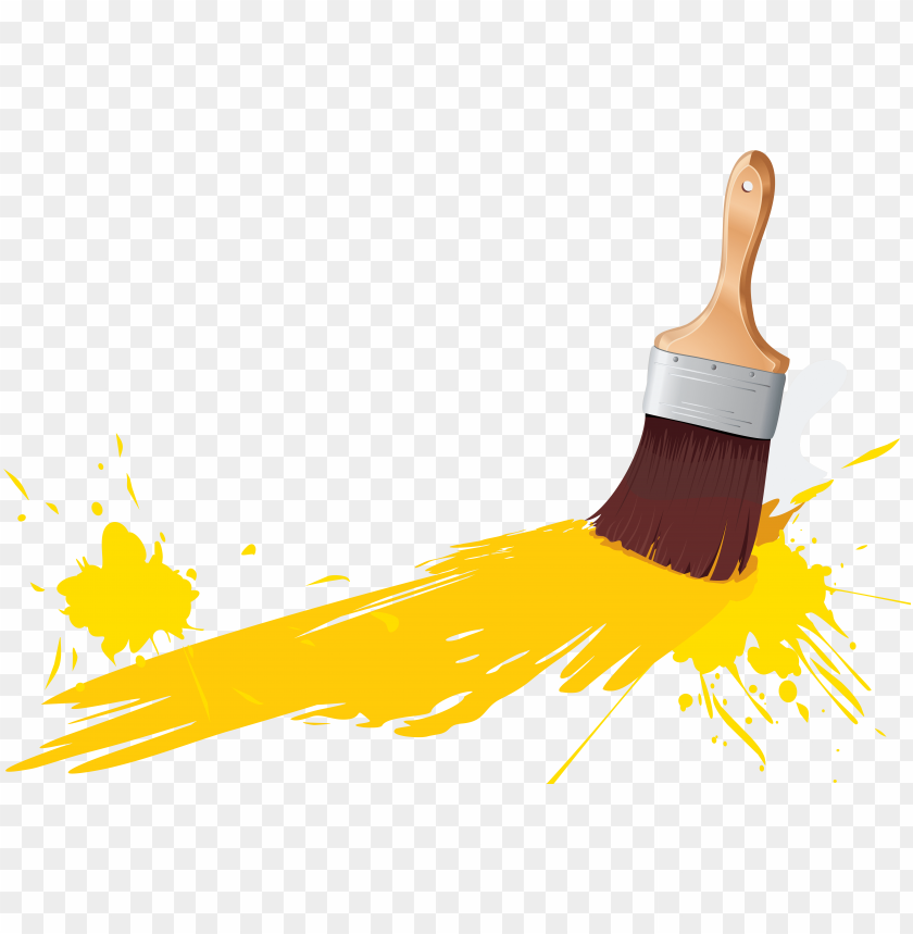 background paintbrush - paint brush with paint PNG image with transparent background@toppng.com