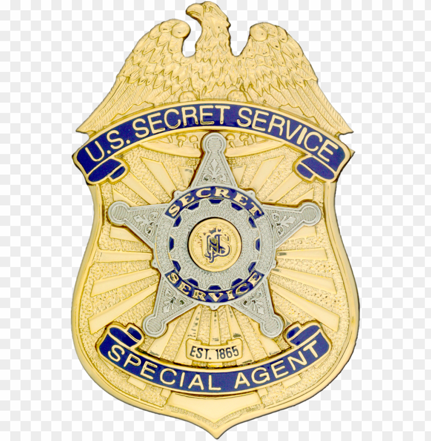 badge of the united states secret service - usss badge PNG image 