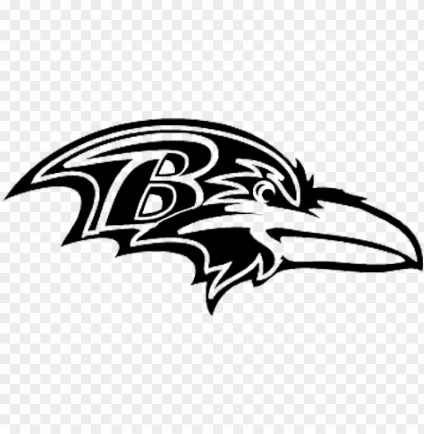 baltimore ravens black and white PNG transparent with Clear Background ID 203375