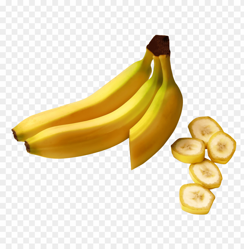 fruits, banana, slice
