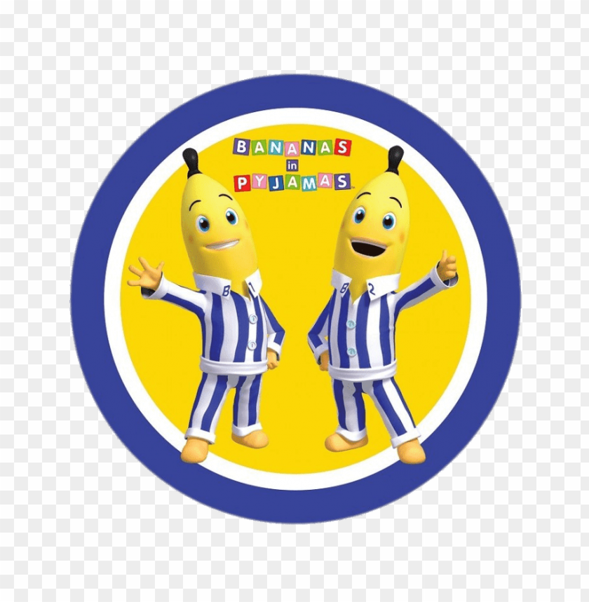 bananas in pyjamas logo clipart png photo - 66733