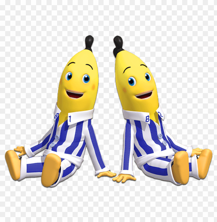 Bananas In Pyjamas Sitting Clipart Png Photo - 66320 | TOPpng