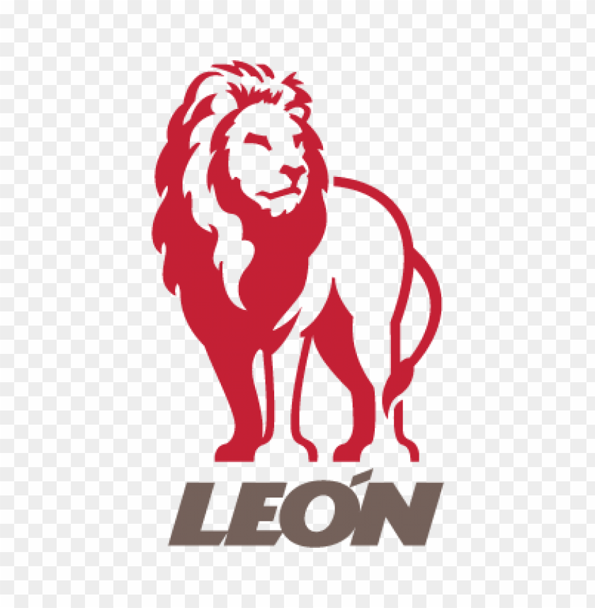  banco león logo vector download free - 466760